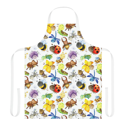 Ladybugs, Bees and Dragonflies Apron