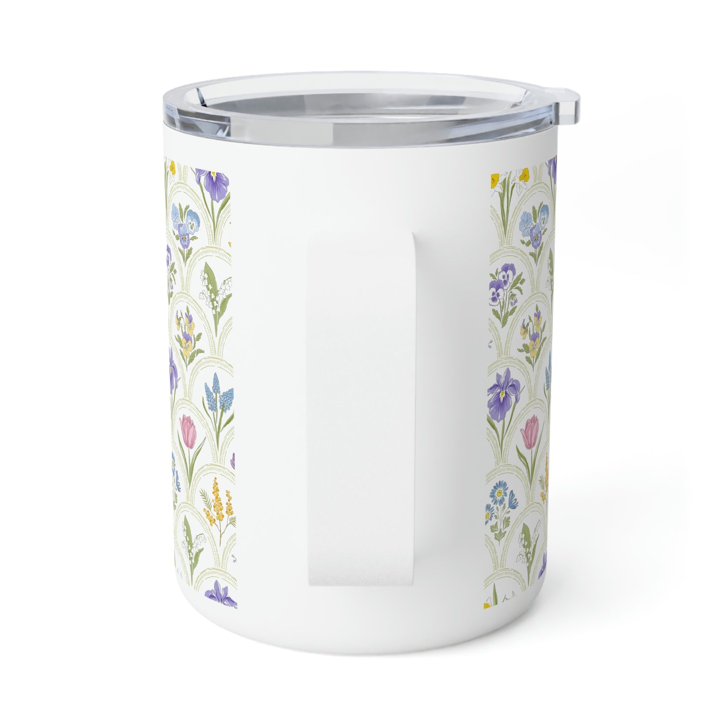Spring Garden Insulated Coffee Mug, 10oz