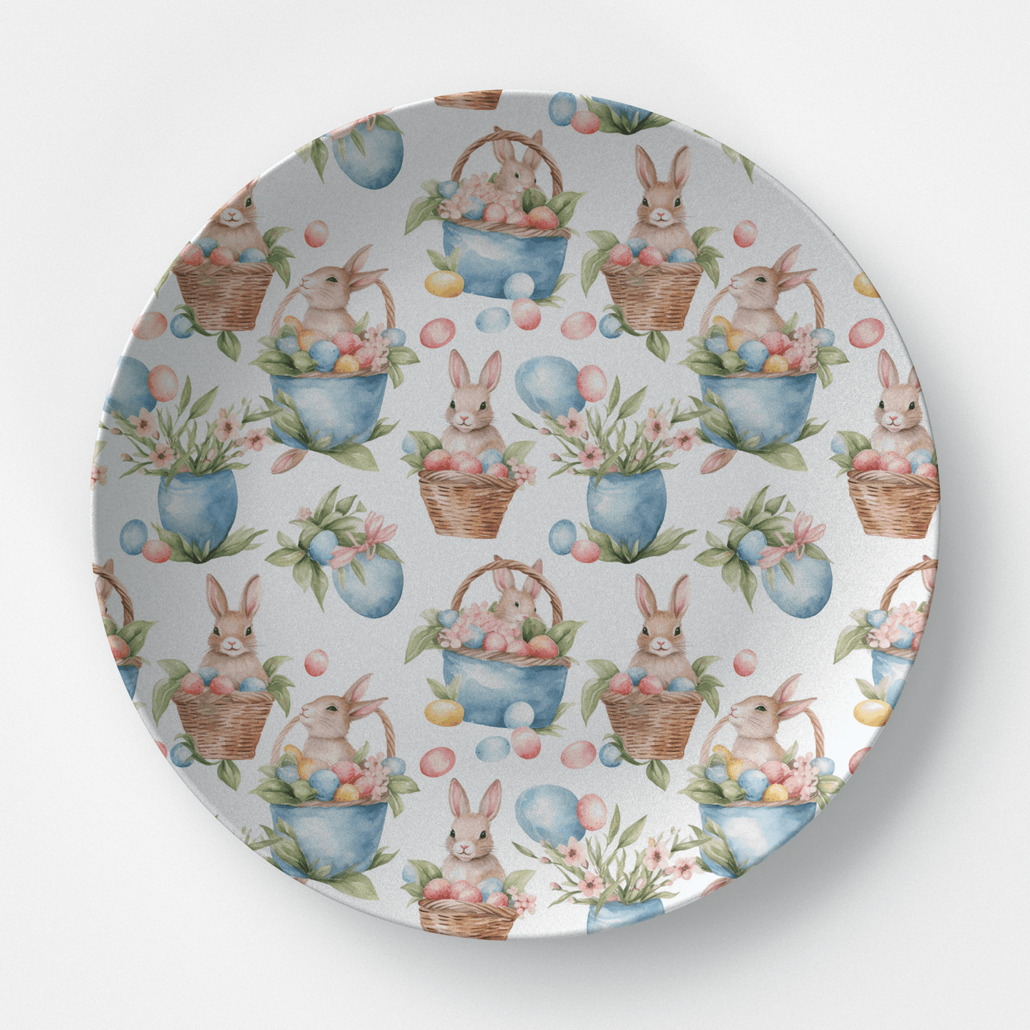 Easter Bunnies Plate