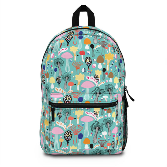Colorful Mushrooms Backpack