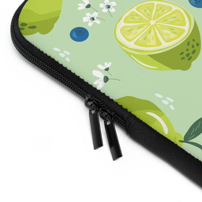 Limes and Blueberries Laptop Sleeve