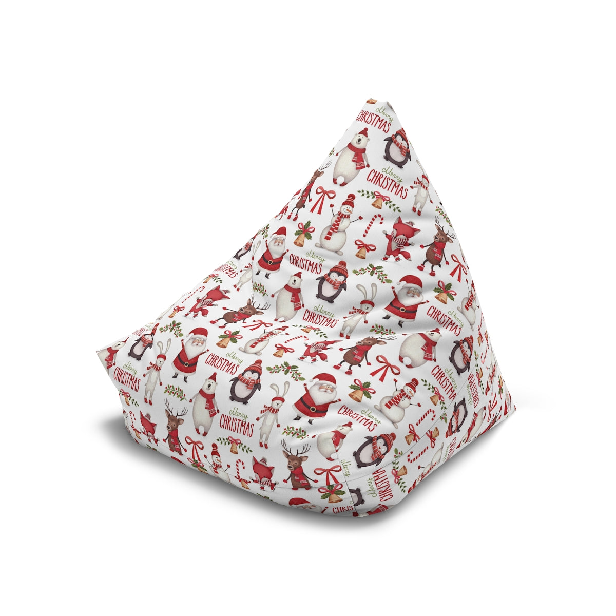 Christmas Santa Bean Bag Chair Cover