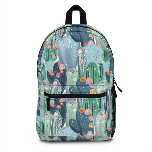 Pastel Cactus Backpack