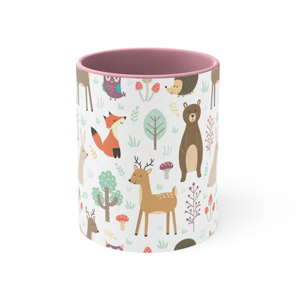 Forest Plants and Animals Coffee Mug, 11oz