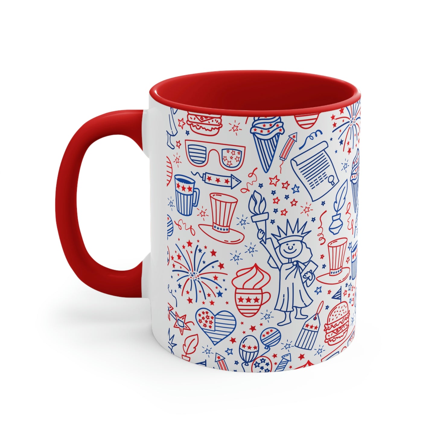 Patriotic America Coffee Mug, 11oz