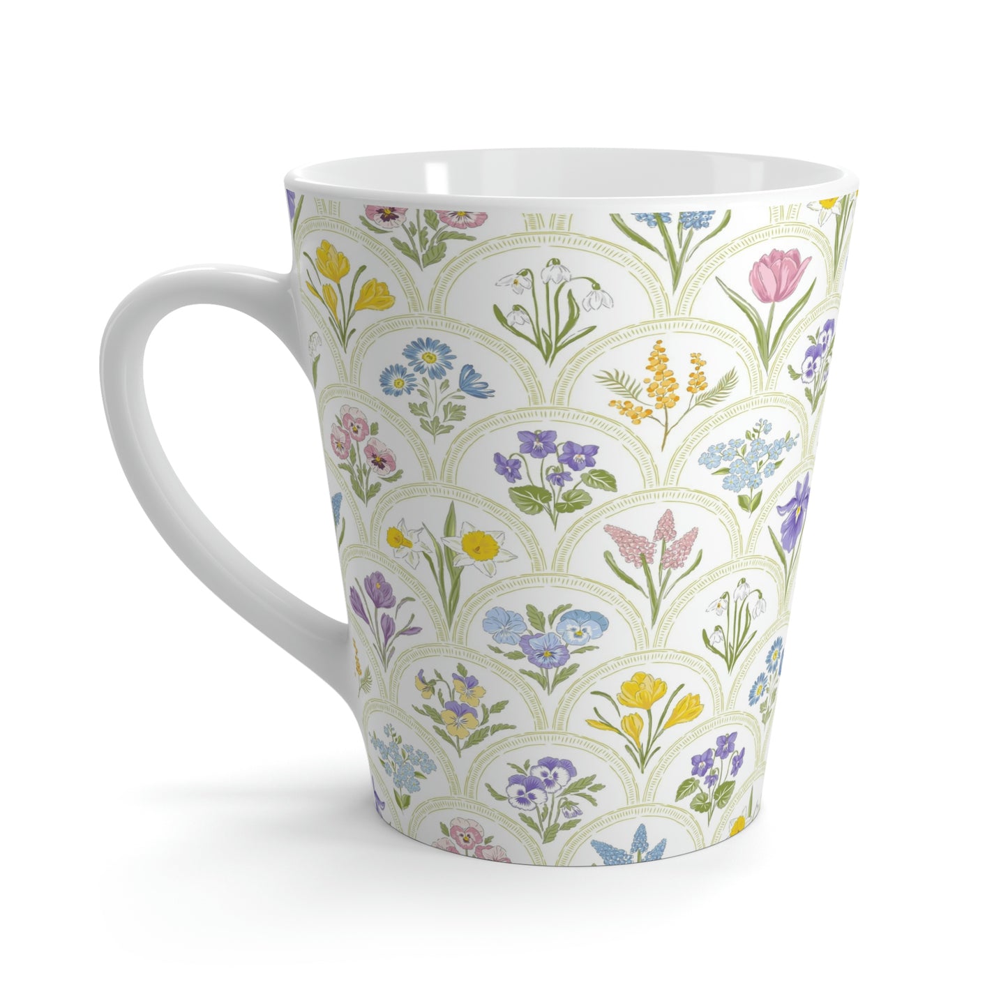 Spring Garden Latte Mug
