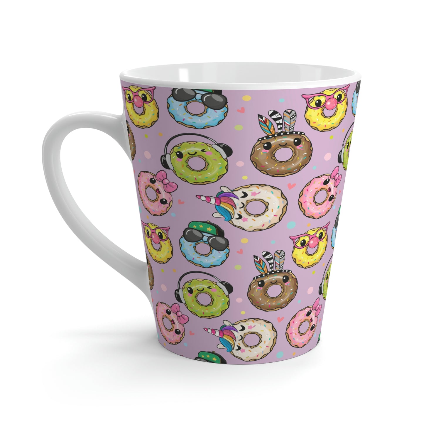 Kawaii Donuts Latte Mug