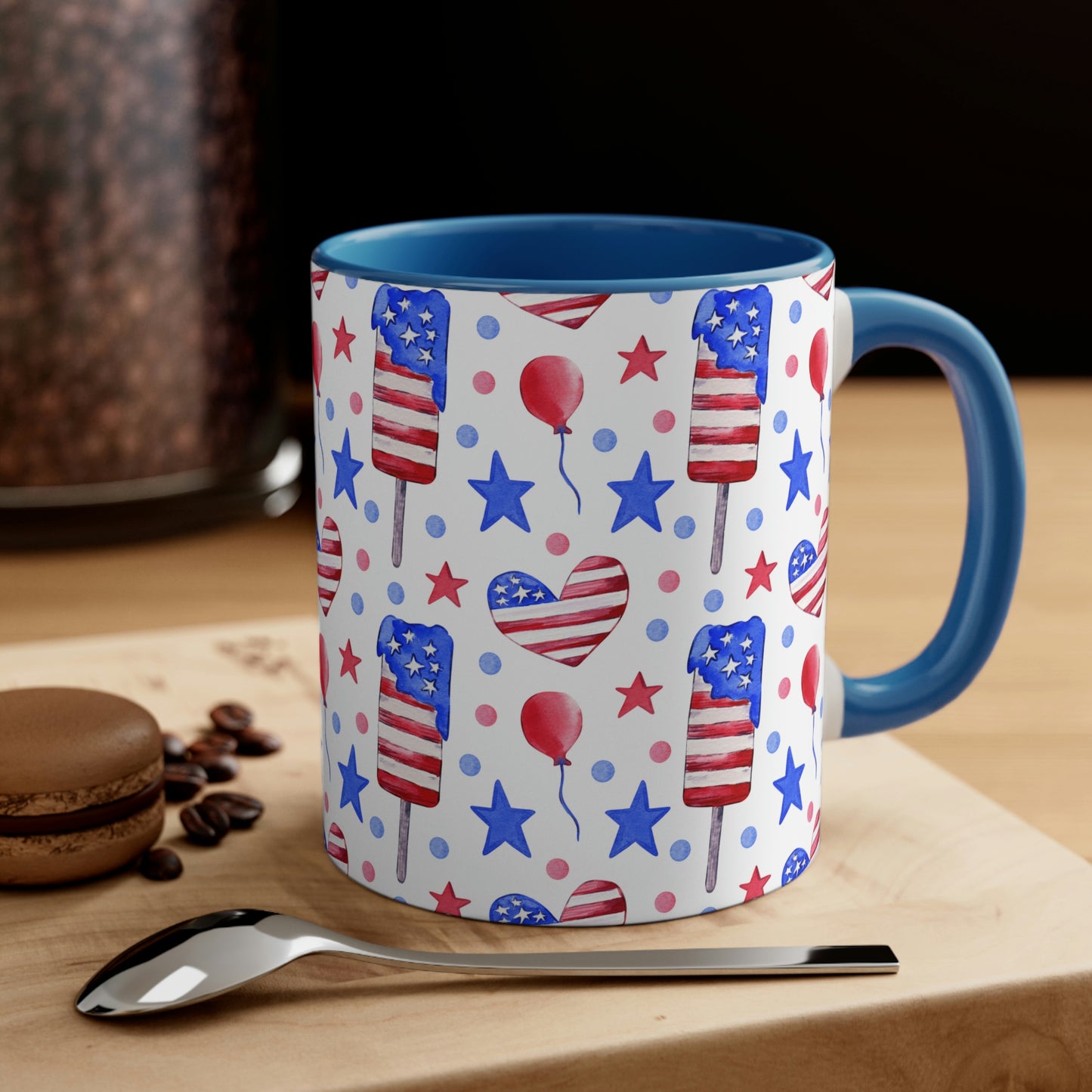 Popsicles and Hearts Coffee Mug, 11oz