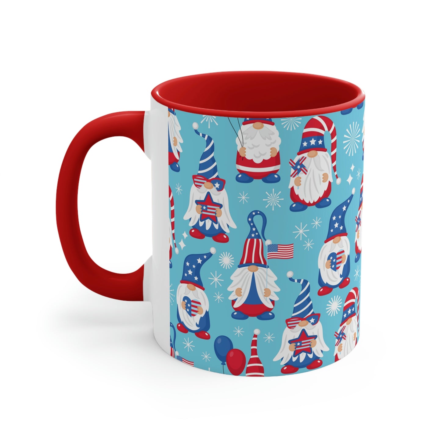 Patriotic Gnomes Coffee Mug, 11oz