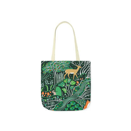 Emerald Forest Polyester Canvas Tote Bag