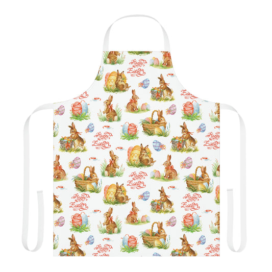 Easter Bunnies in Baskets Apron