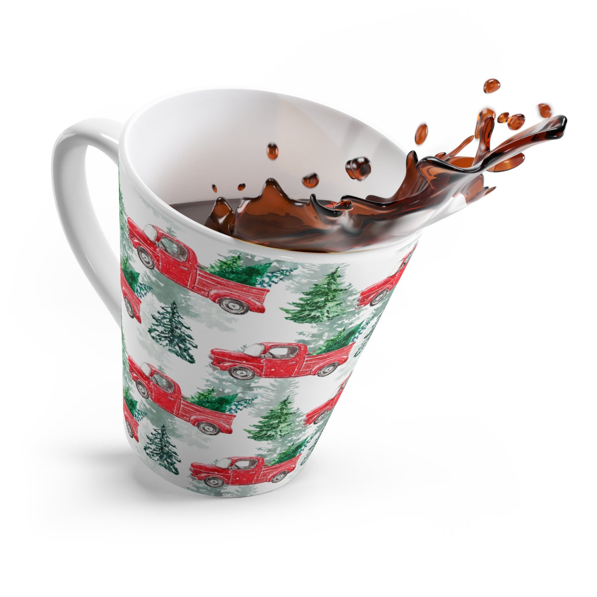 Christmas Tree Farm Latte Mug