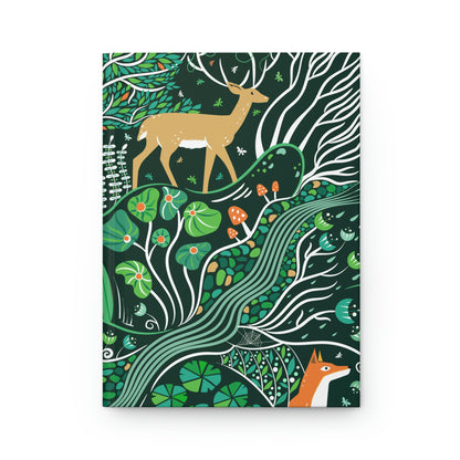 Emerald Forest Hardcover Journal Matte