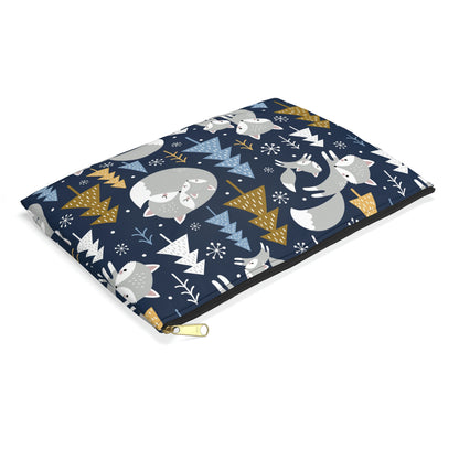 Arctic Foxes Accessory Pouch