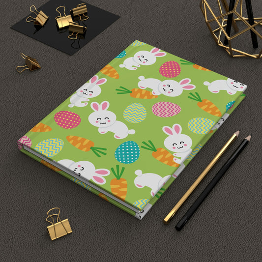Bunnies and Eggs Hardcover Journal