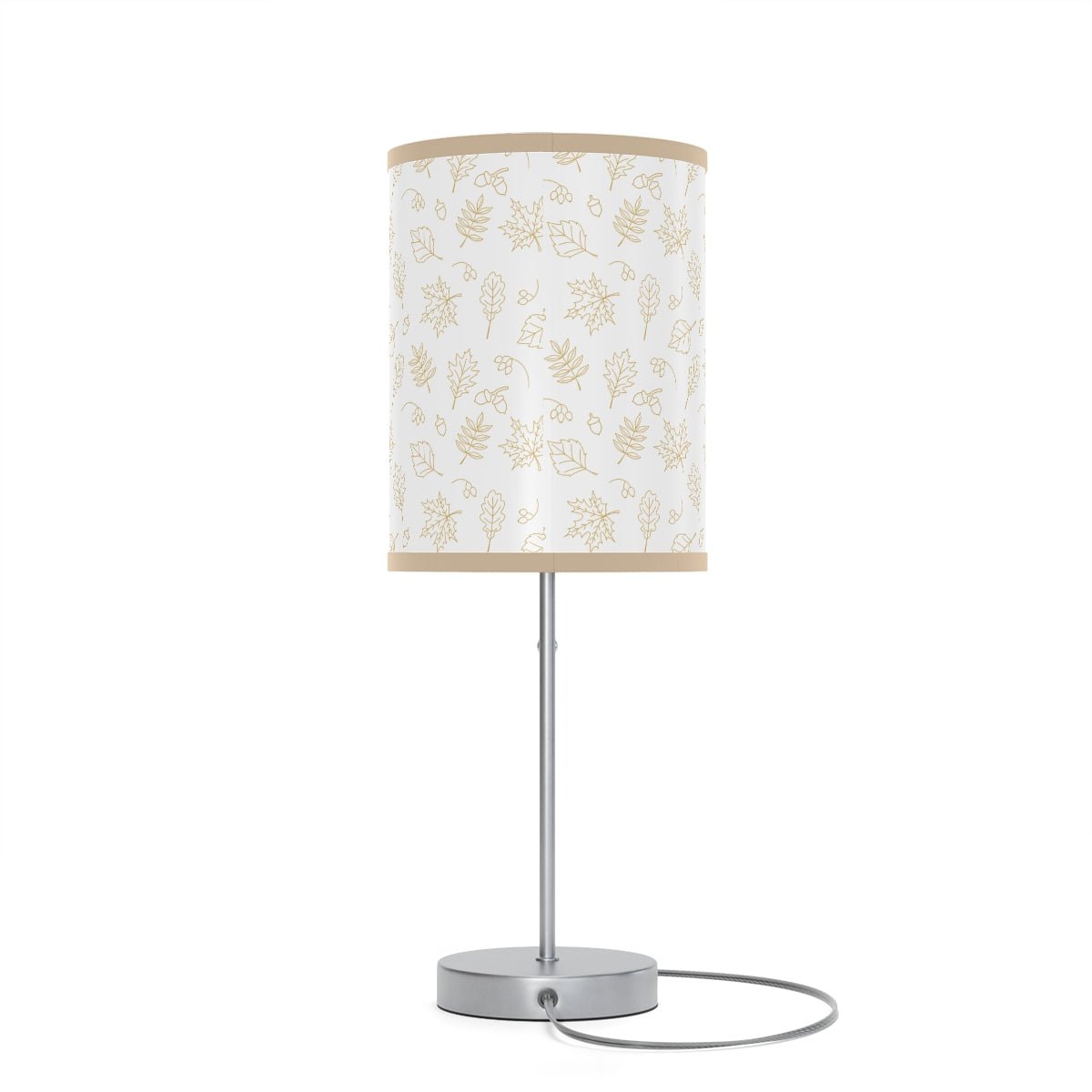 Acorns and Leaves Table Lamp - Puffin Lime