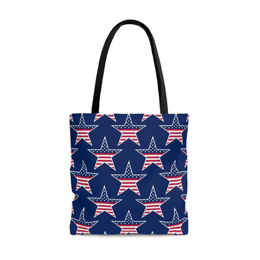 American Stars Tote Bag - Puffin Lime