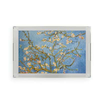 Van Gogh Blossoming Almond Tree Acrylic Serving Tray