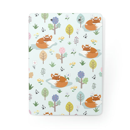 Mom and Baby Fox Clipboard