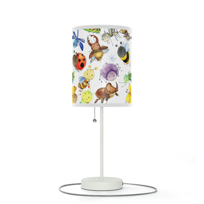 Ladybugs, Bees and Dragonflies Table Lamp