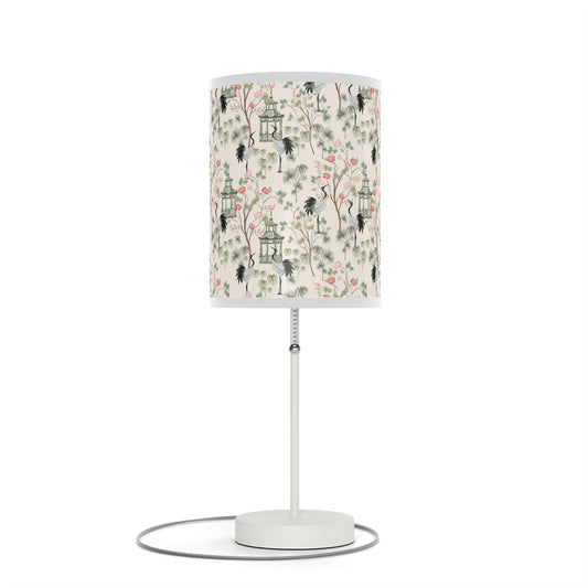 Chinoiserie Rose Trees Table Lamp