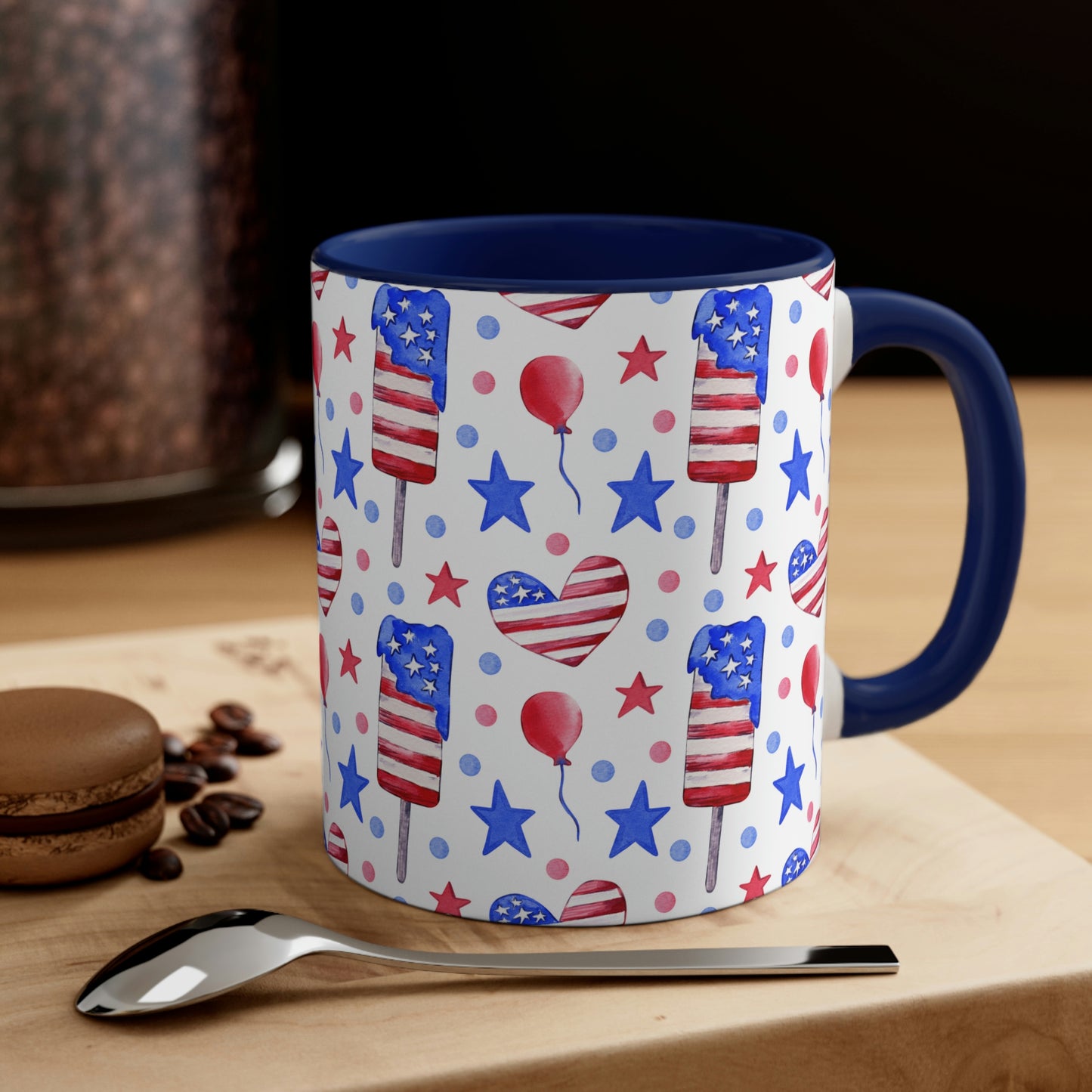 Popsicles and Hearts Coffee Mug, 11oz