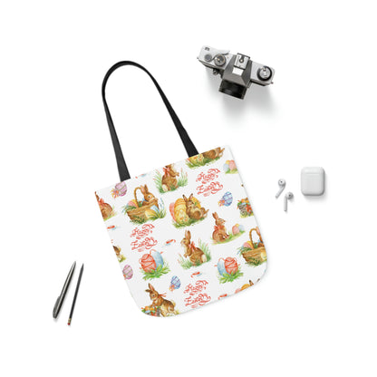 Easter Bunnies in Baskets Canvas Tote Bag