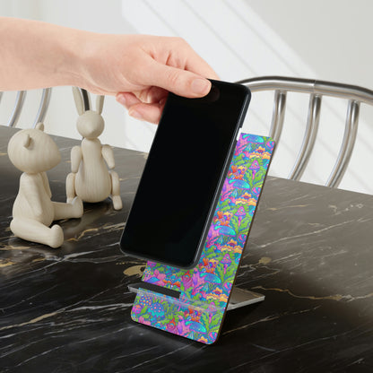 Retro Mushrooms Mobile Display Stand for Smartphones