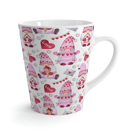 Gnomes and Hearts Latte Mug