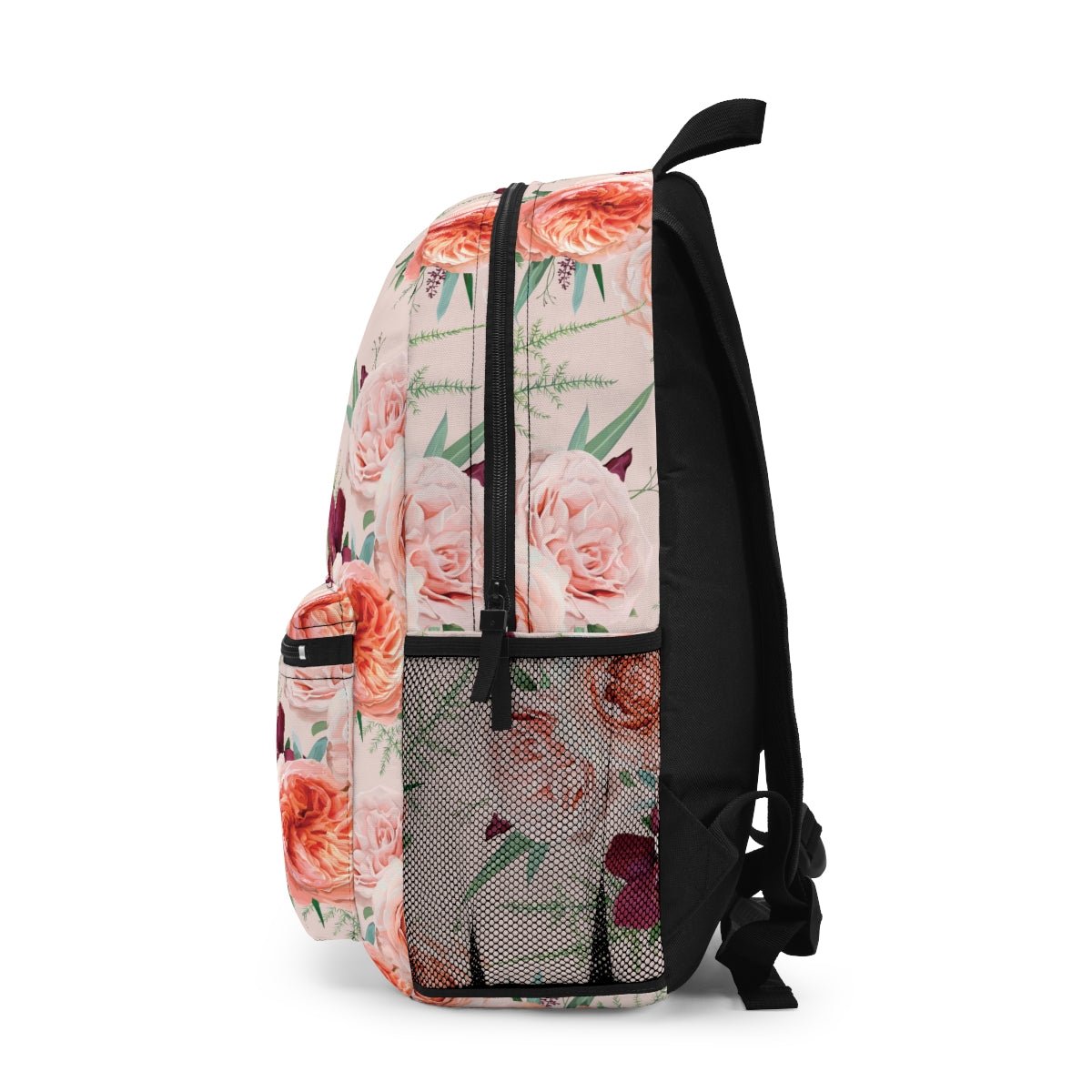 Blush Roses Backpack - Puffin Lime