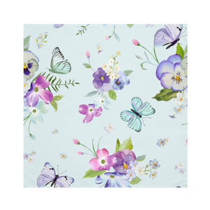 Butterflies and Flowers Napkins Set of 4