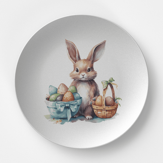 Easter Bunny 7 Plate