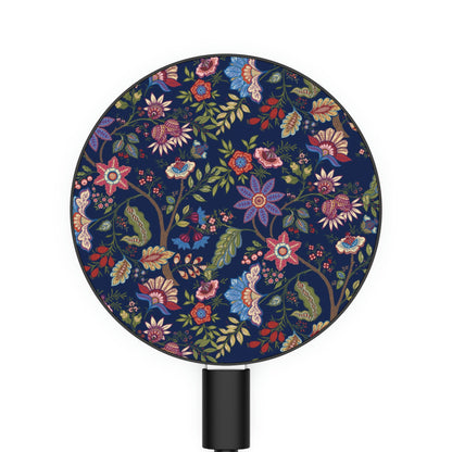 Jacobean Flowers Magnetic Induction Charger