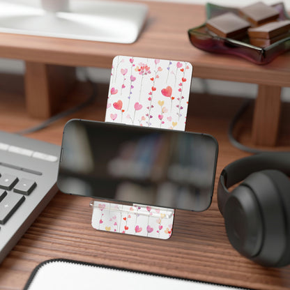 Heart Flowers Mobile Display Stand for Smartphones