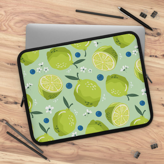 Limes and Blueberries Laptop Sleeve