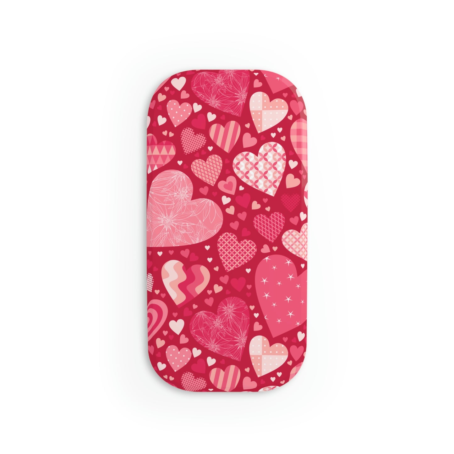 Blissful Hearts Phone Click-On Grip