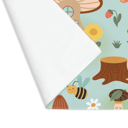 Frogs and Mushrooms Placemat, 1pc