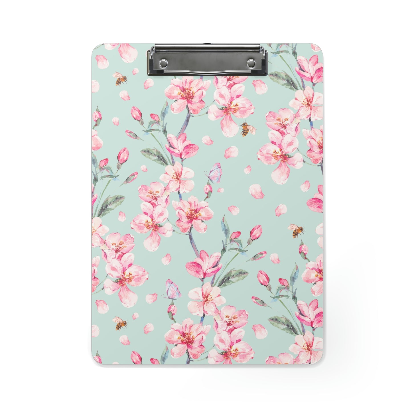 Cherry Blossoms and Honey Bees Clipboard
