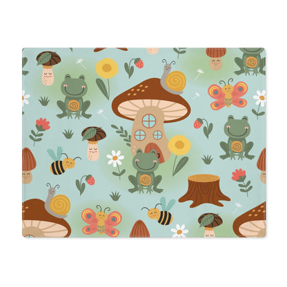 Frogs and Mushrooms Placemat, 1pc