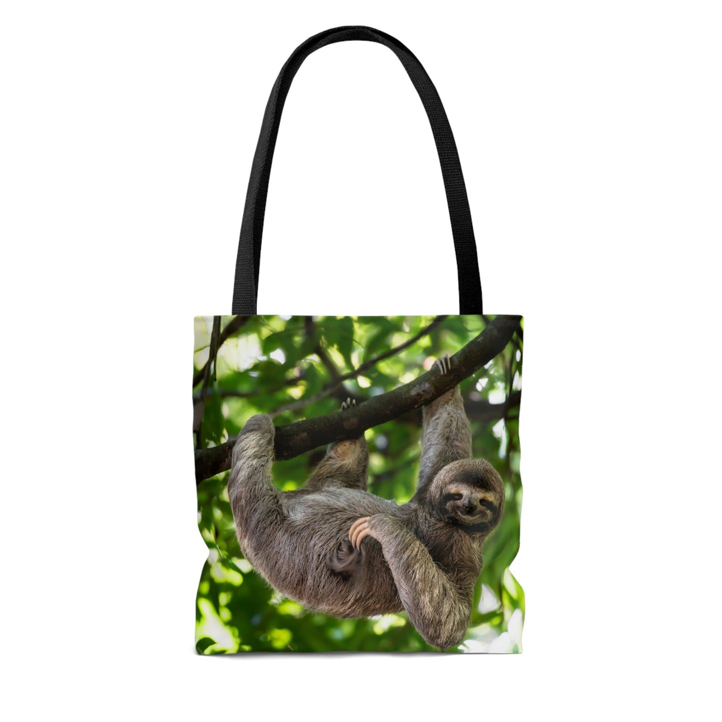 Cute Hanging Sloth Tote Bag