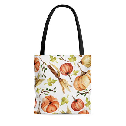 Fall Pumpkins and Corn Tote Bag