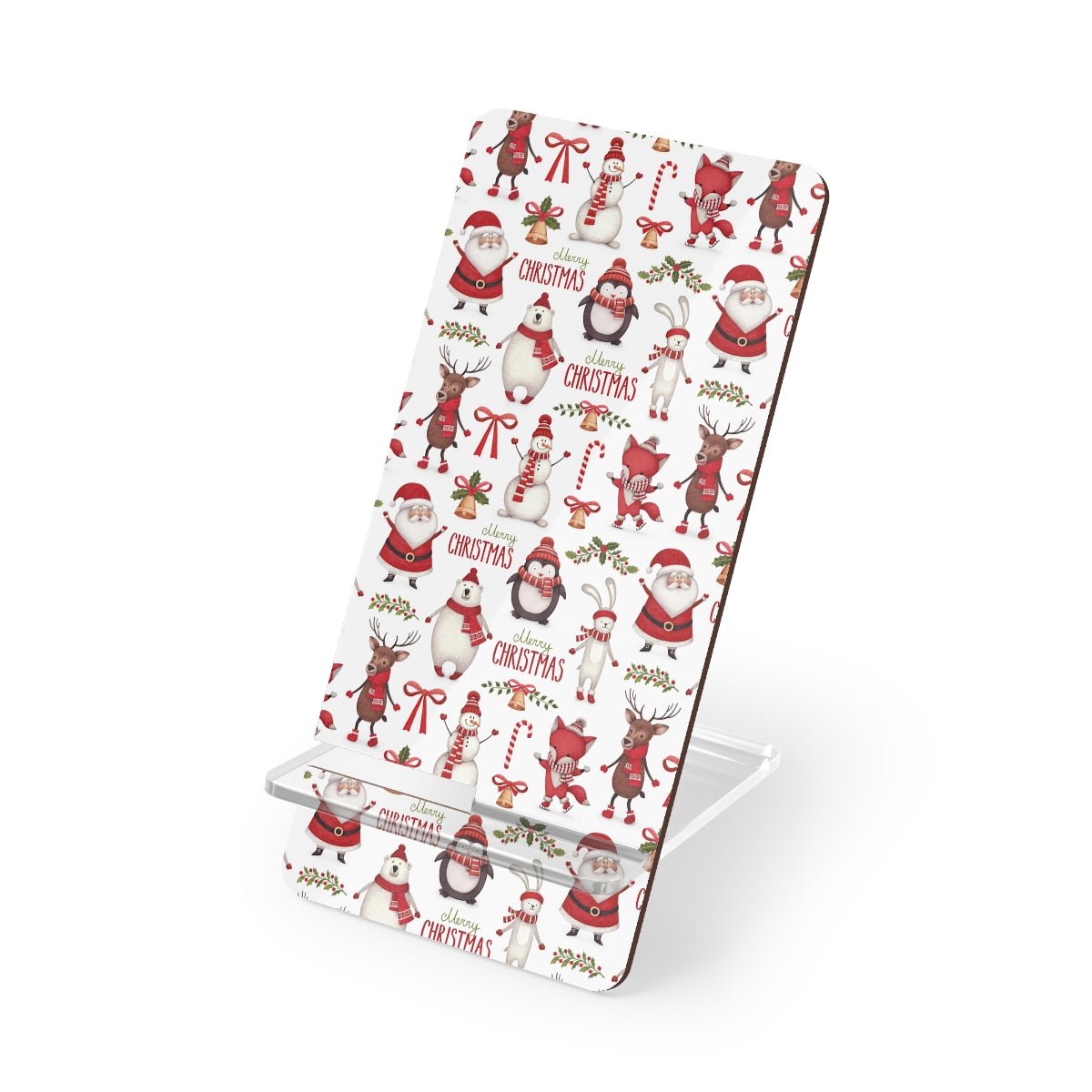 Christmas Santa Mobile Display Stand for Smartphones - Puffin Lime