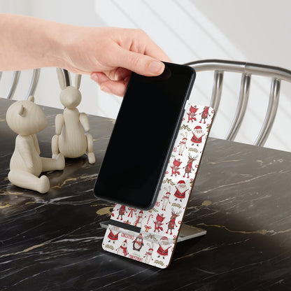Christmas Santa Mobile Display Stand for Smartphones - Puffin Lime