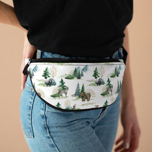 Wild Forest Animals Fanny Pack