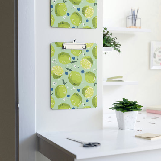 Limes and Blueberries Clipboard