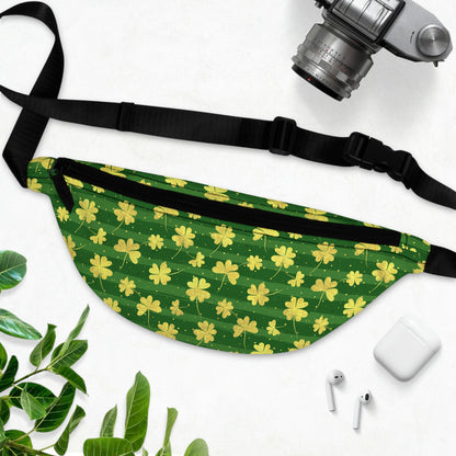 Gold Clovers Fanny Pack