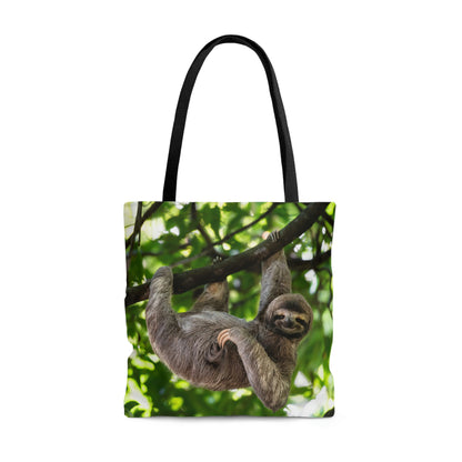 Cute Hanging Sloth Tote Bag
