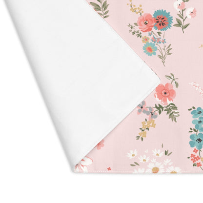 Daisies Pink Cotton Placemat