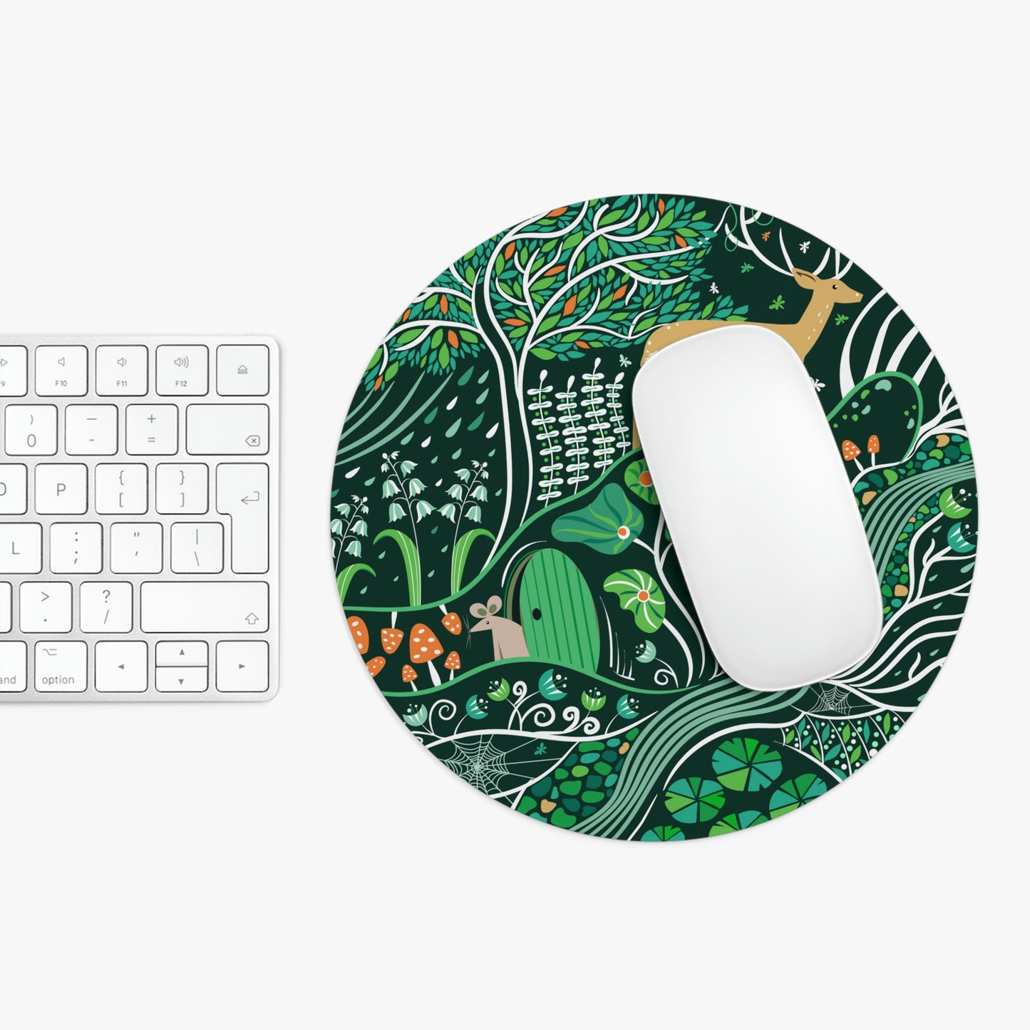 Emerald Forest Mouse Pad