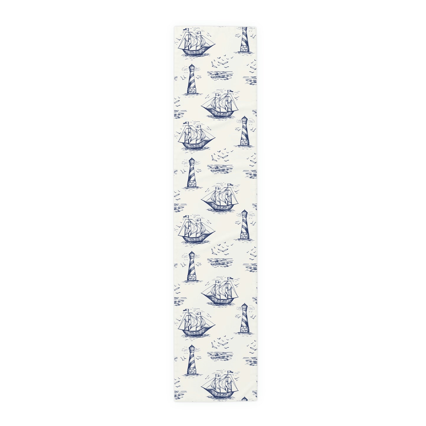 Vintage Ships Table Runner (Cotton, Poly)